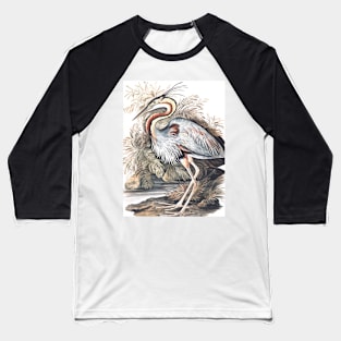 The Heron by Elizabeth Gwillim Baseball T-Shirt